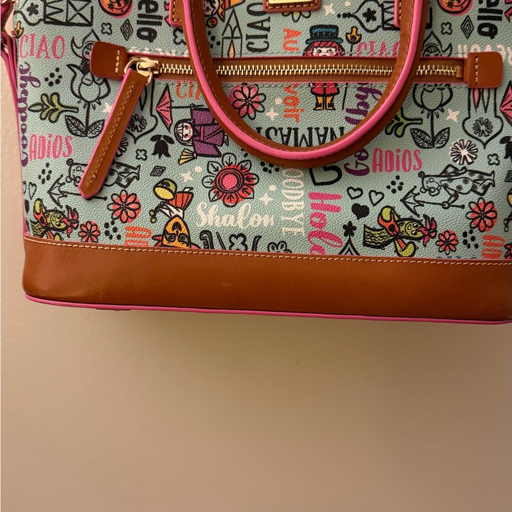 Dooney & Bourke Disney - It’s a Small World 2021 Satchel - Picture 4 of 5